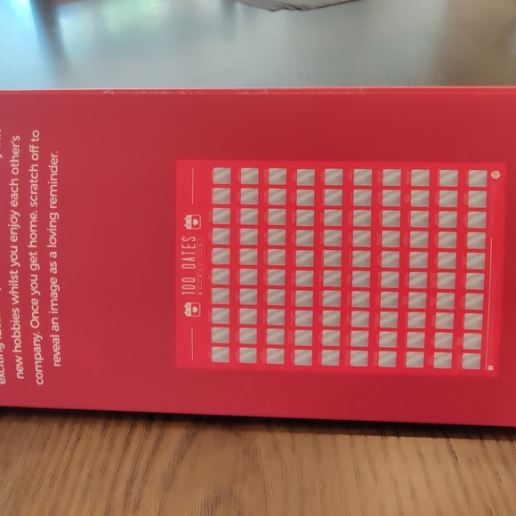 100 Dates Scratch Off Poster - Picture 2 of 3